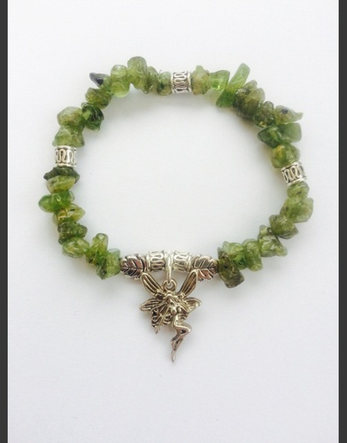 My Beautiful Gothic Peridot &amp; Faerie bracelet