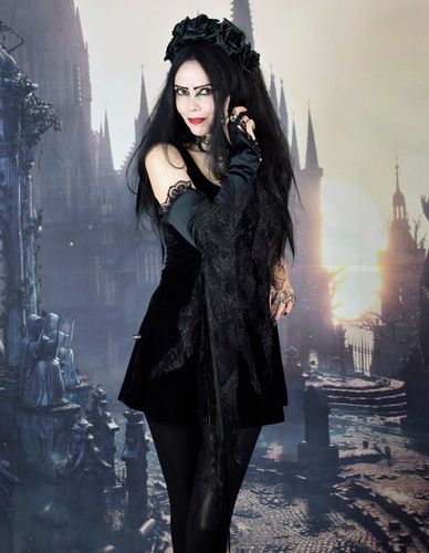 Little Black Widow Dress