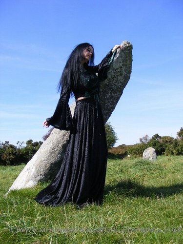Velvet Lunaria Skirt