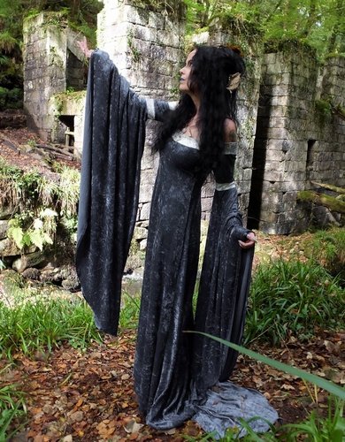 Velvet Requiem Gown