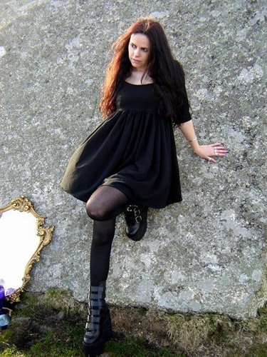 Cotton Babydoll Mini Dress