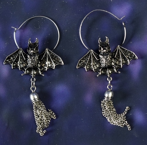 Restyle Oriental Bat Earrings - SALE