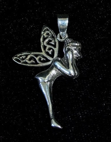 Silver Fairy Pendant - SALE