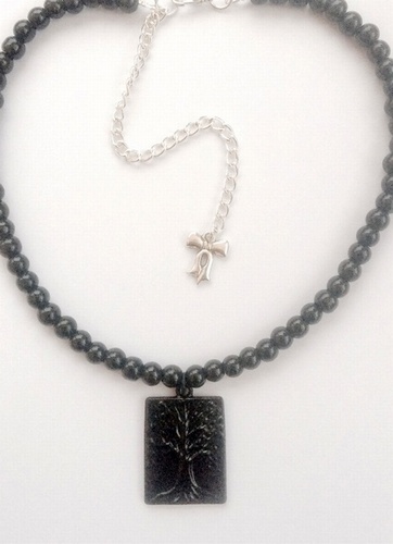My Beautiful Gothic Tree Of Night Choker Necklace