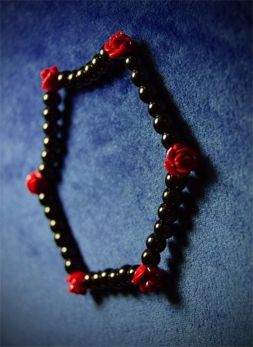 Rose Stretch Anklet